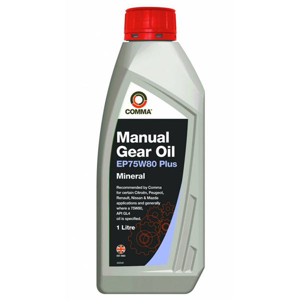 COMMA MANUAL GEAR OIL EP PLUS 75W-80